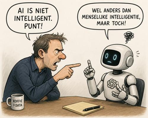Afbeelding bij de blogpost AI is niet intelligent. Punt!