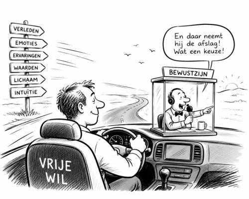Afbeelding bij de blogpost De vrije wil is niet de illusie